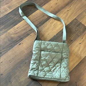 Vera Bradley Quilted Crossbody Bag - Sage Green